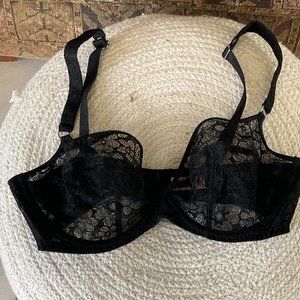 Agent Provocateur Black Mercy bra 34D